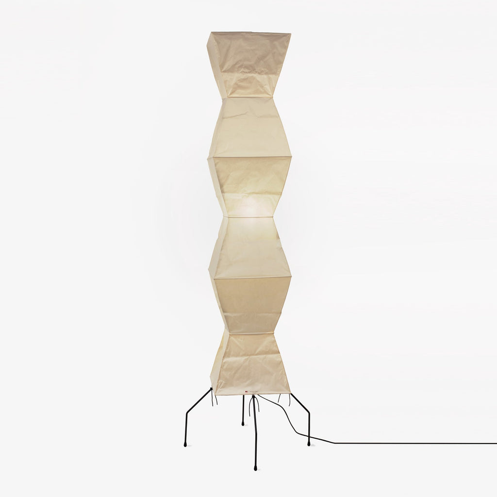 Lampa podłogowa w stylu japońskim Nastrojowe miękkie oświetlenie