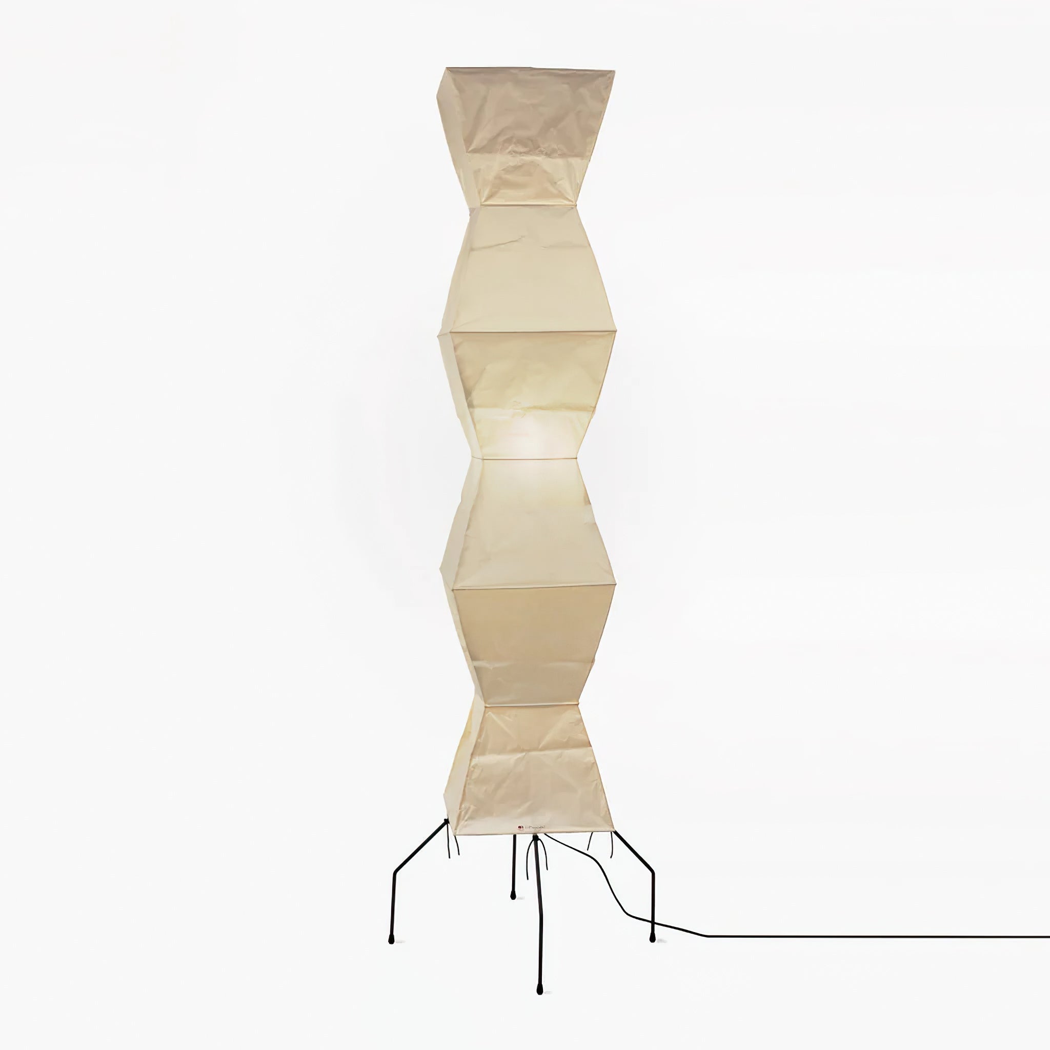 Lampa podłogowa w stylu japońskim Nastrojowe miękkie oświetlenie