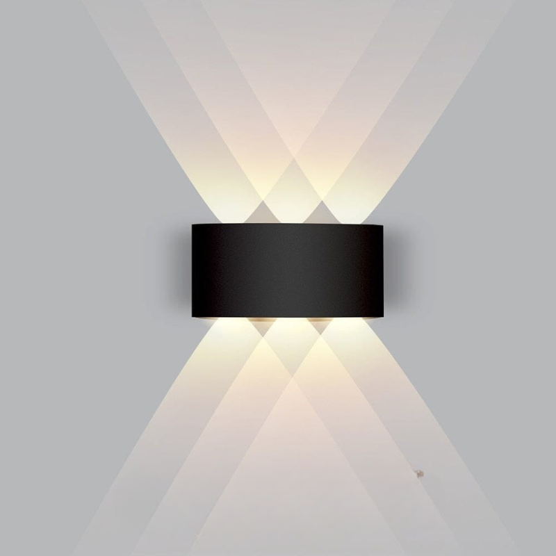 Illuminazione LED esterna durevole e impermeabile per giardino – Lampada slim a risparmio energetico con design elegante