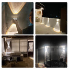 Durable outdoor waterproof LED garden lighting – Energy-saving slim lamp with elegant look