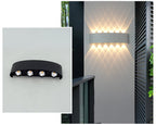 Durable outdoor waterproof LED garden lighting – Energy-saving slim lamp with elegant look