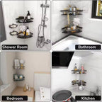 Eckige gebogene Duschablage, Badezimmer-Organizer
