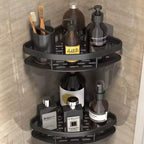 Eckige gebogene Duschablage, Badezimmer-Organizer