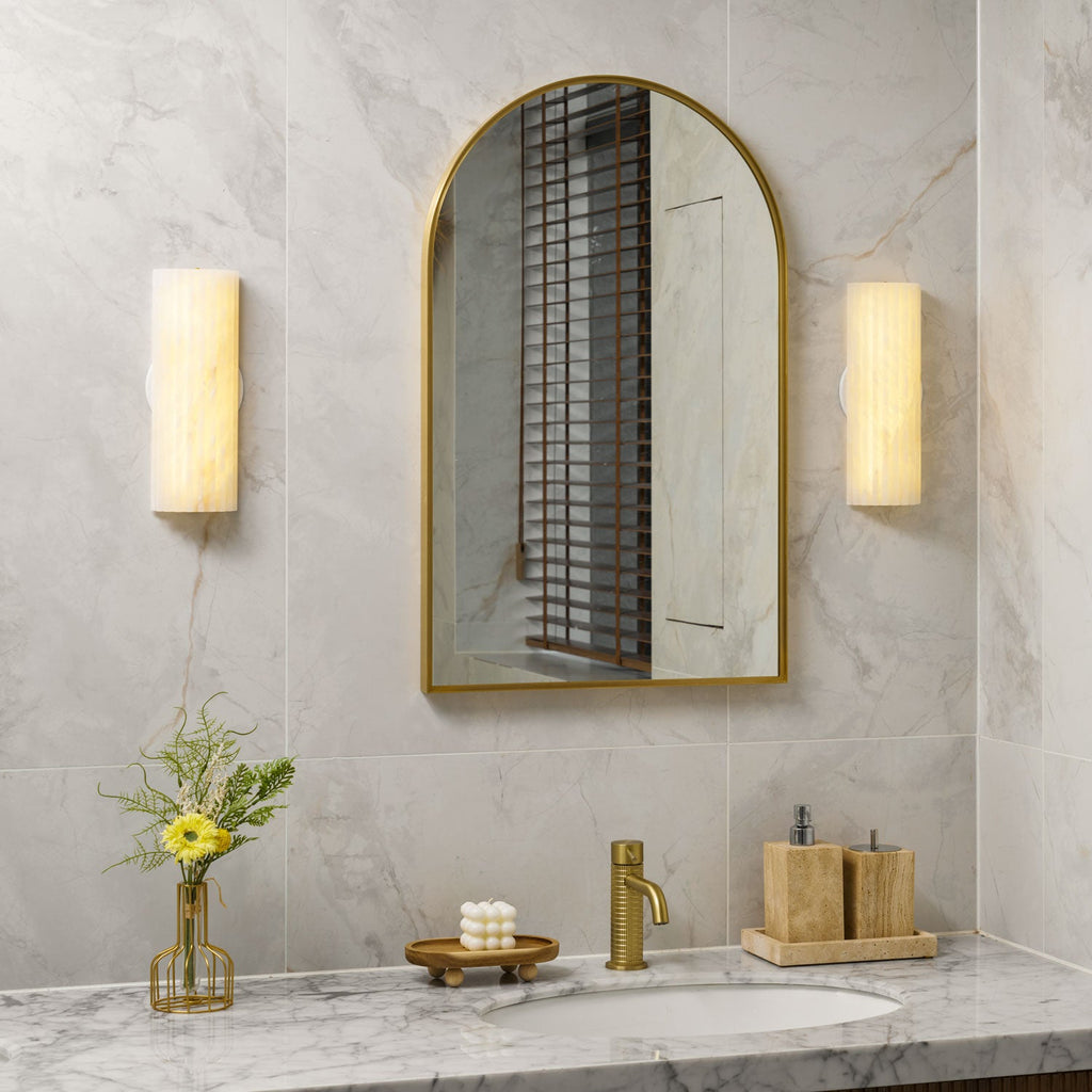 Ästhetische Alabaster-Wandleuchte