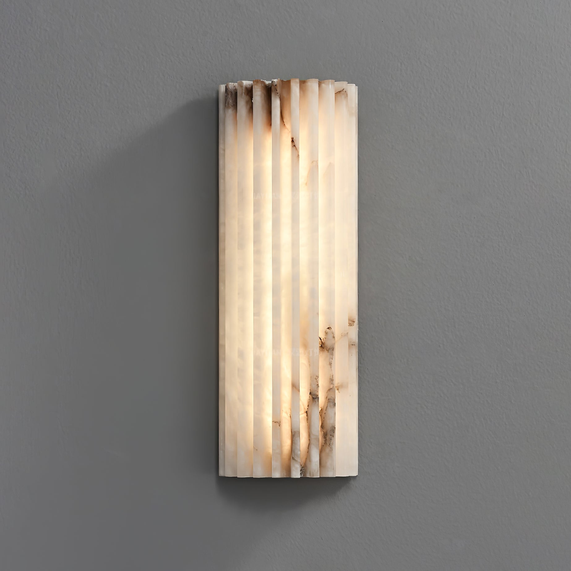 Lampada da parete estetica in alabastro