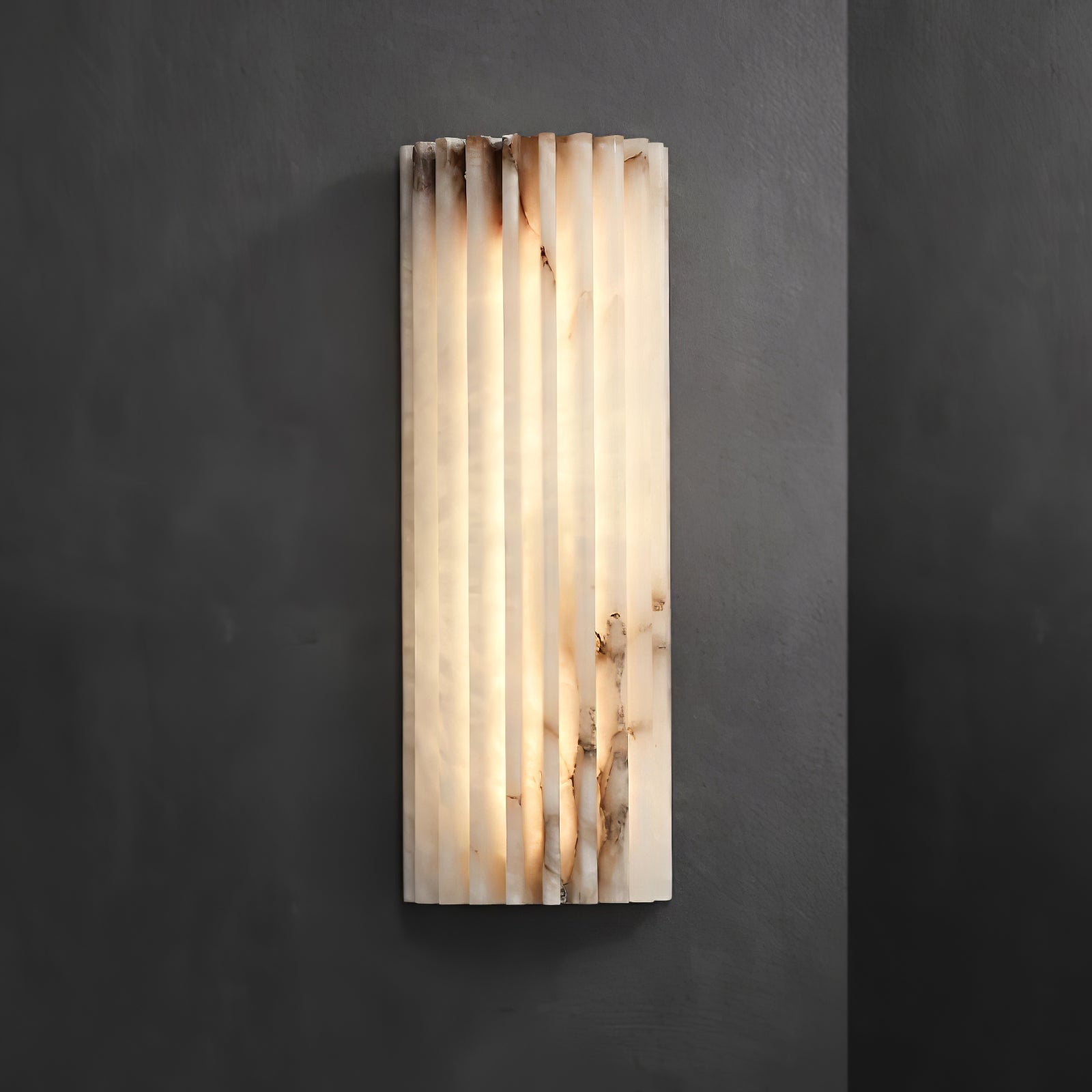 Ästhetische Alabaster-Wandleuchte