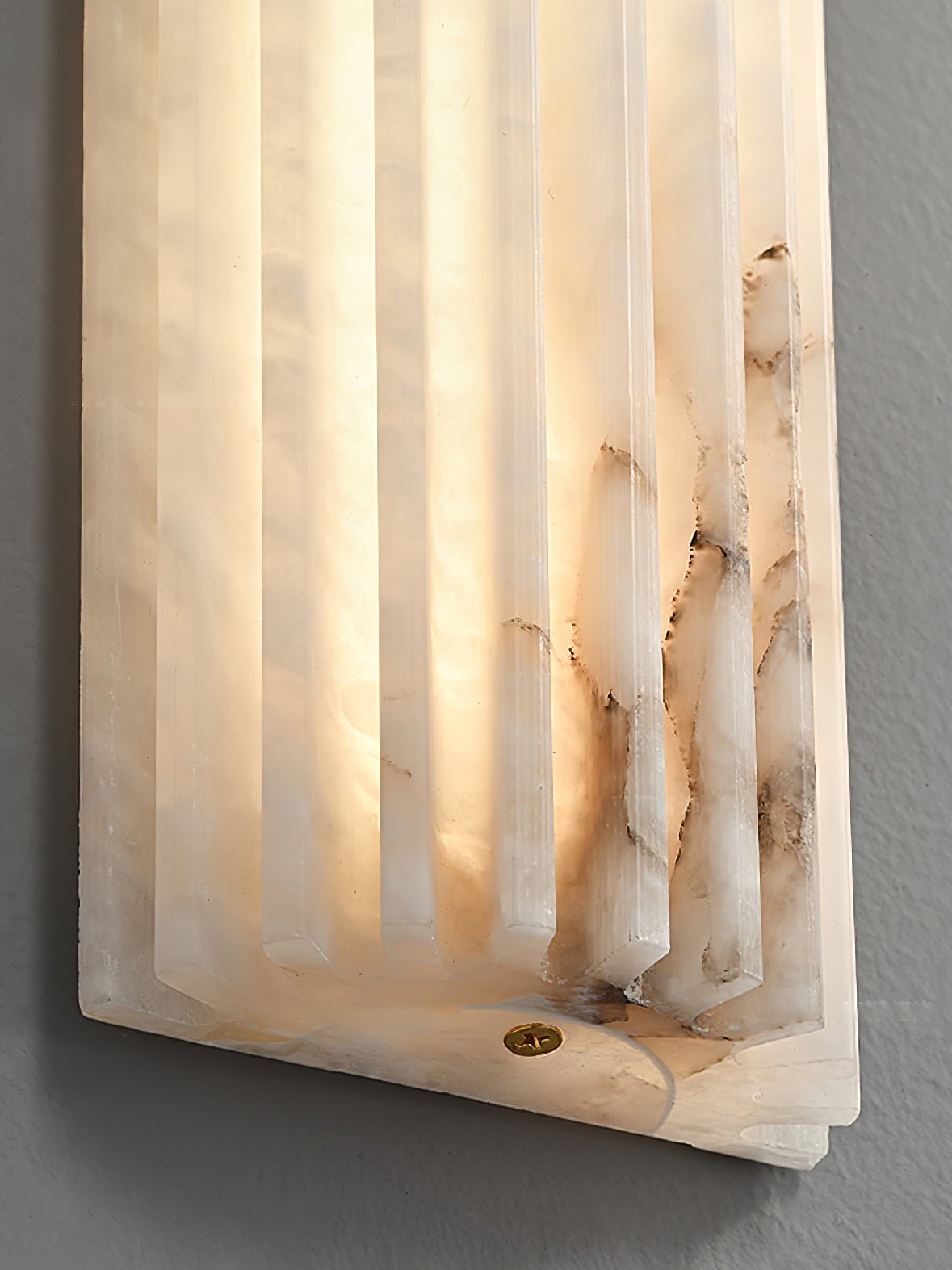 Ästhetische Alabaster-Wandleuchte