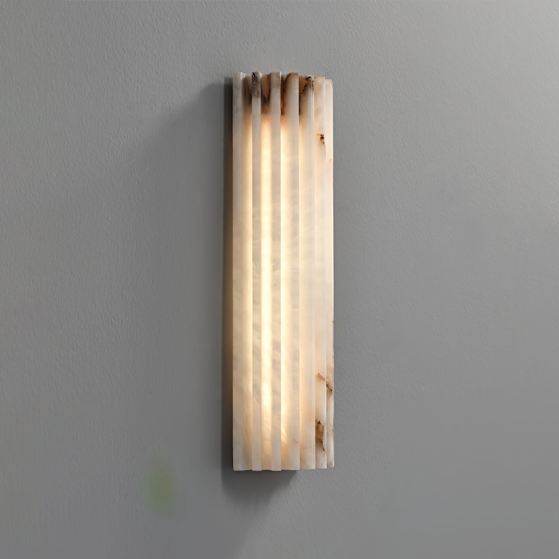 Lampada da parete estetica in alabastro