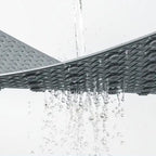 Non-slip shower mat with strong suction cups