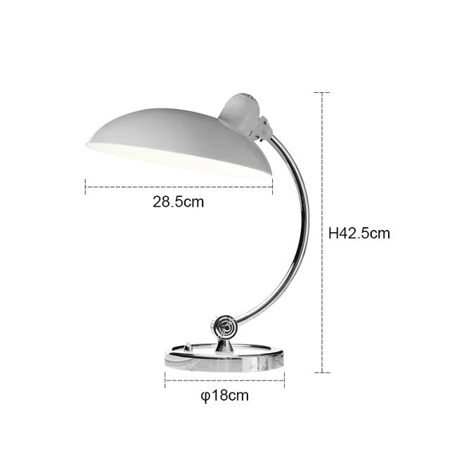 Scandinavian iron table lamp with mood lighting