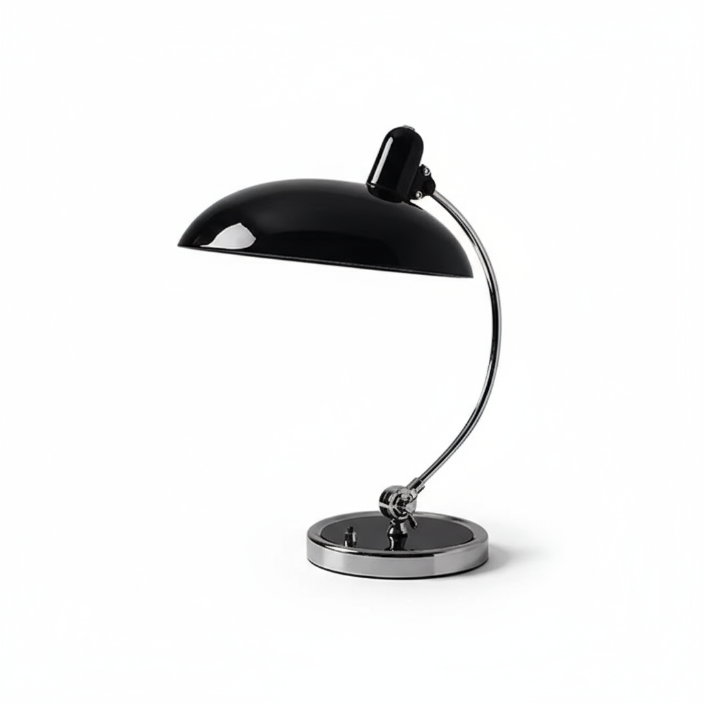 Scandinavian iron table lamp with mood lighting