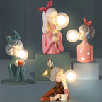 Lampada decorativa in vetro a tonalità calda per interni domestici