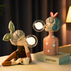 Lampada decorativa in vetro a tonalità calda per interni domestici