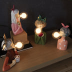 Lampada decorativa in vetro a tonalità calda per interni domestici