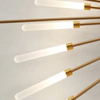 Nowoczesna lśniąca LED lampa sufitowa