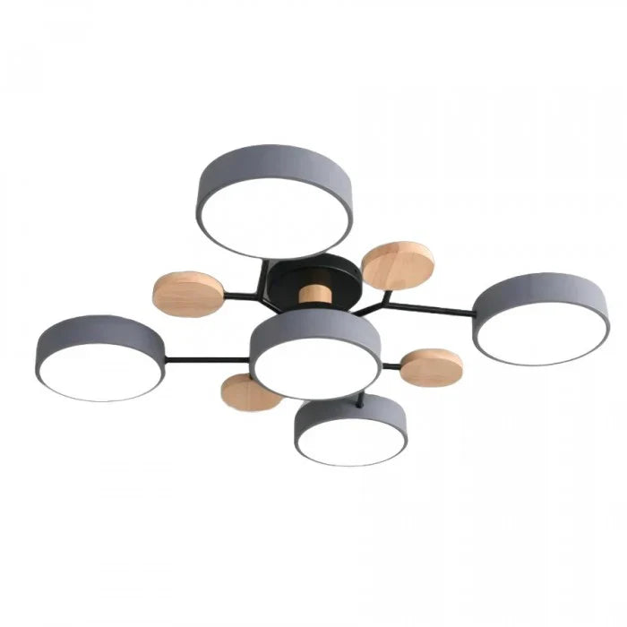 Lampada da soffitto contemporanea con finitura fatta a mano