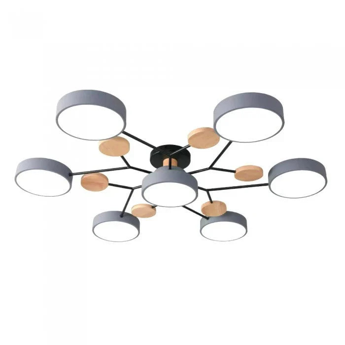 Lampada da soffitto contemporanea con finitura fatta a mano