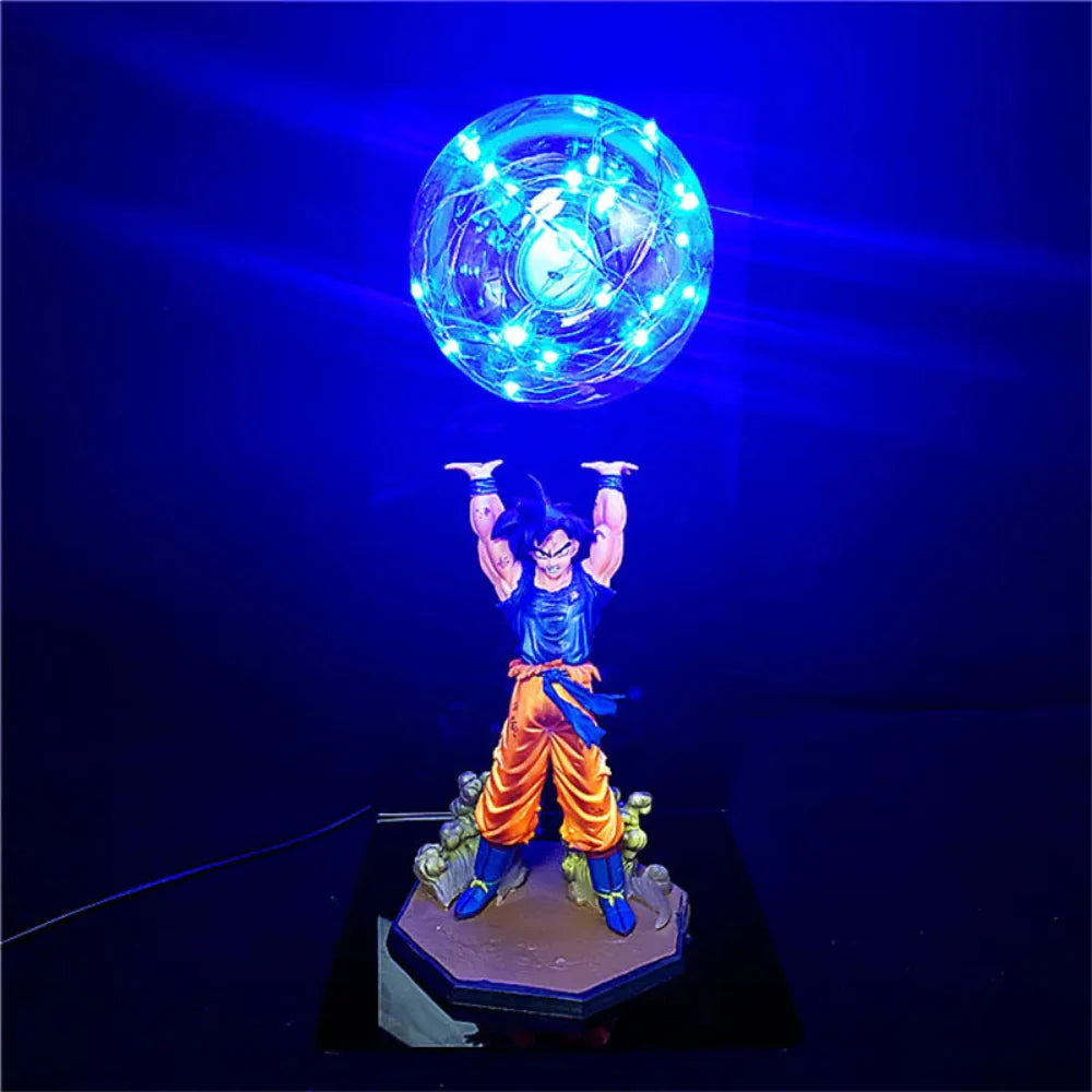 Dynamiczna lampa LED 3D Goku – Dragon Ball kolekcjonerska