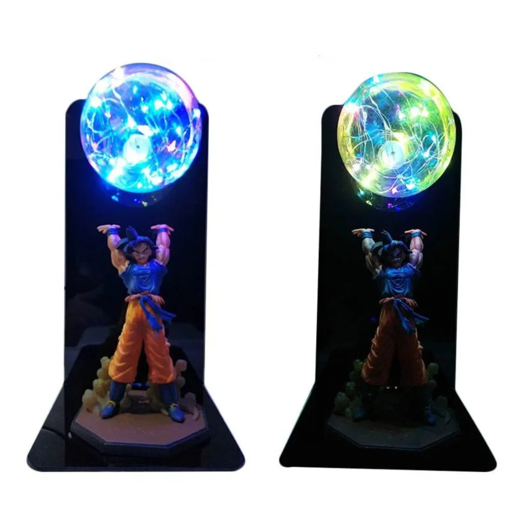 Dynamiczna lampa LED 3D Goku – Dragon Ball kolekcjonerska