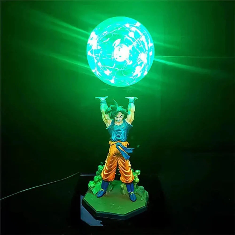 Dynamiczna lampa LED 3D Goku – Dragon Ball kolekcjonerska
