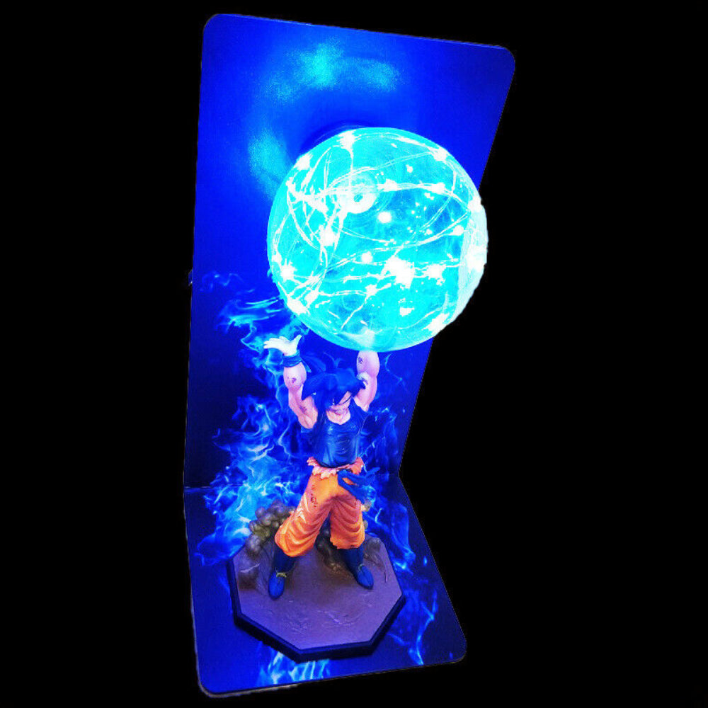 Dynamiczna lampa LED 3D Goku – Dragon Ball kolekcjonerska