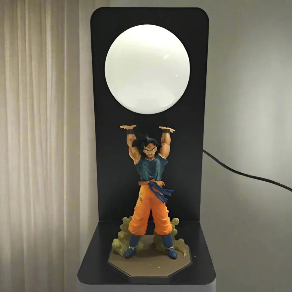 Dynamiczna lampa LED 3D Goku – Dragon Ball kolekcjonerska