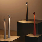 LED table lamp with battery, dimmable, wireless