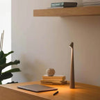 LED table lamp with battery, dimmable, wireless