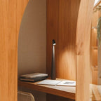 LED table lamp with battery, dimmable, wireless