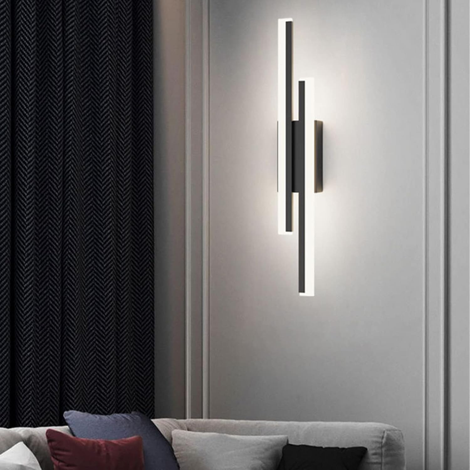 Wyrafinowana Smukła Lampa Ścienna LED
