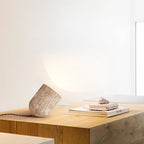 Japanisch inspirierte zylindrische Tischlampe mit Nachtlichtfunktion