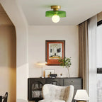 Plafonnier scandinave moderne coloré contemporain