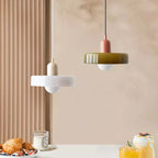 Stylowa marmurowa lampa wisząca sufitowa w stylu skandynawskim
