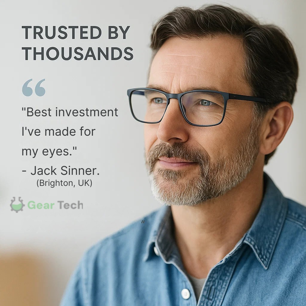 Zaawansowane okulary progresywne z niemieckimi soczewkami do wyraźnego widzenia