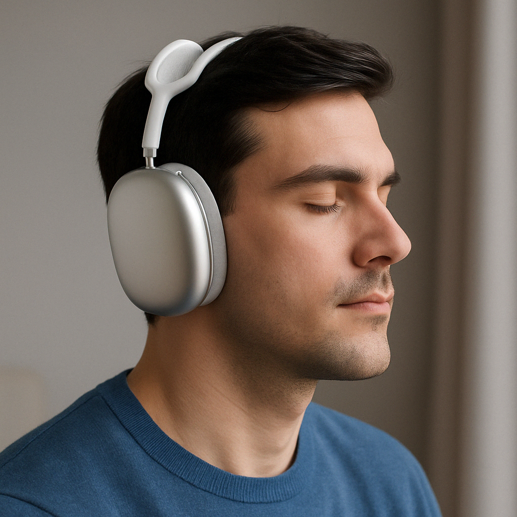 Casque Bluetooth sans fil son avec réduction de bruit