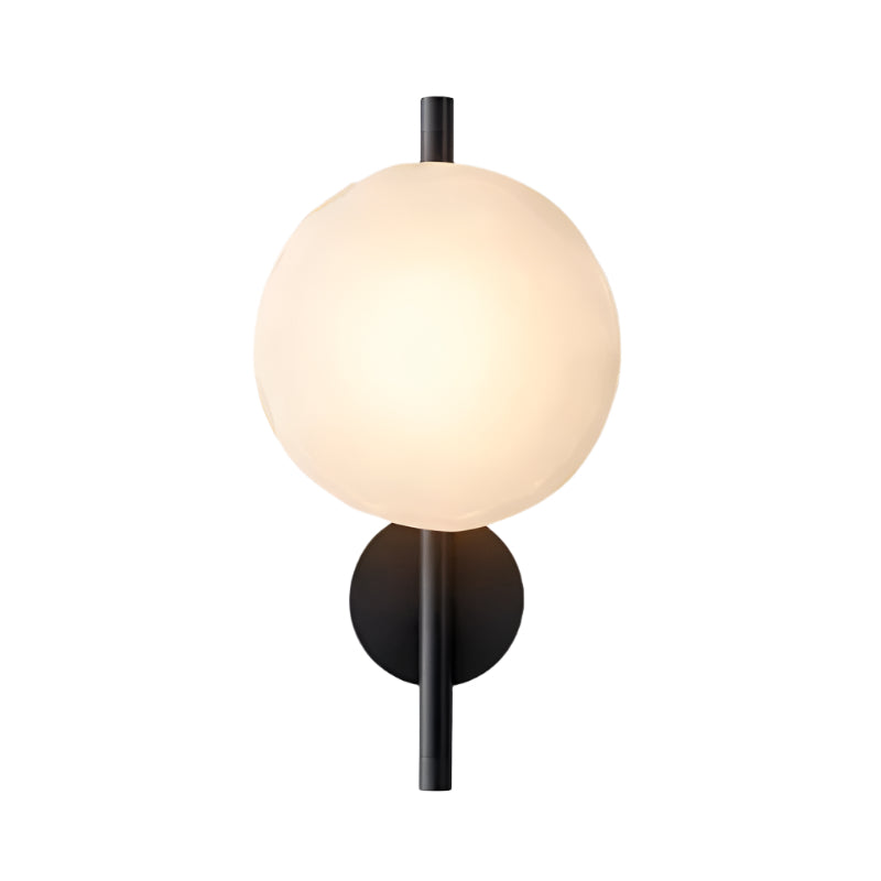Nordique – applique murale ronde avec finition texturée, luminaire d’intérieur moderne