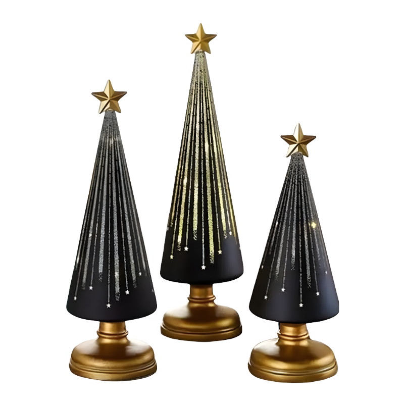 Lśniąca gradientowa LED lampka choinkowa