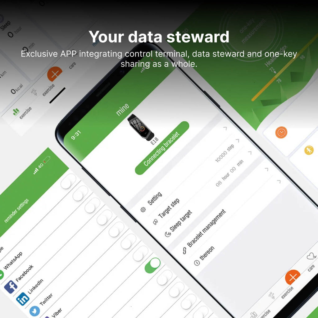 Zaawansowany Smartwatch Fitness z Monitoringiem Zdrowia