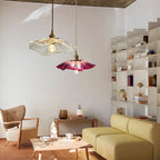 Lampade a soffitto moderne con motivi floreali – lampade a sospensione regolabili per soggiorno