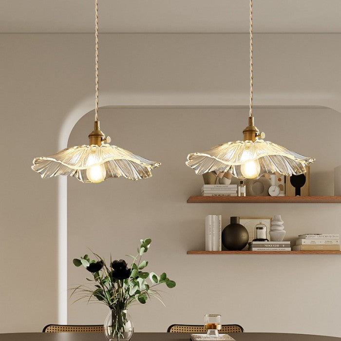 Stylowa elegancja wnętrz kwiatowa lampa wisząca do nowoczesnego domu