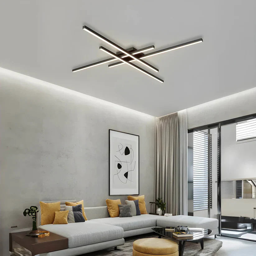 Minimalistische LED-Deckenleuchte – moderne Innenraumbeleuchtung