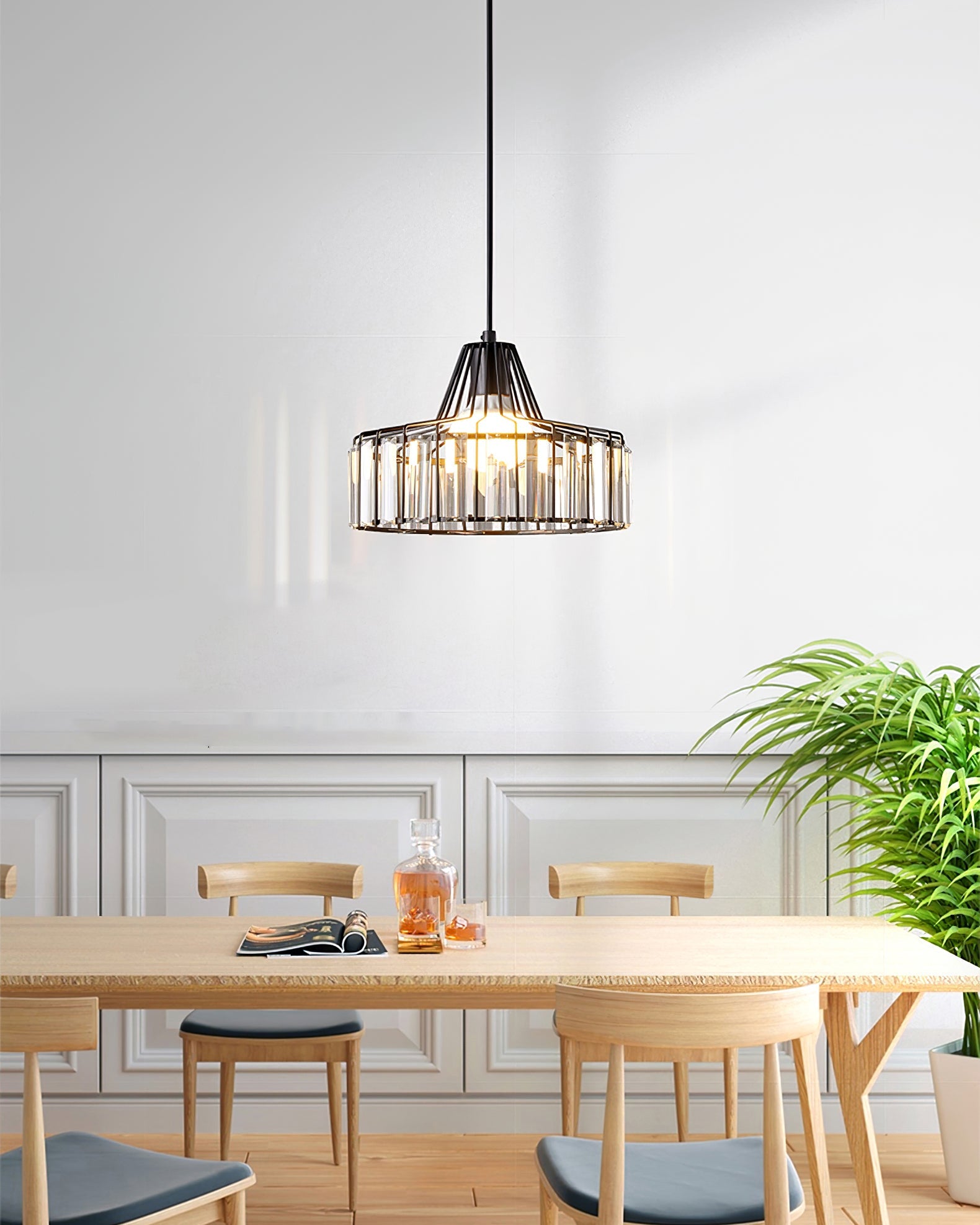 Lampa wisząca Bruckner Crystal