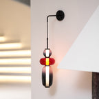 Wyrafinowany szkło kandyzowanego lampa ścienna