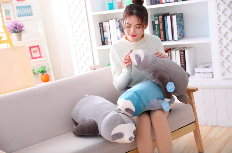 Urocza Duża Maskotka Leniwiec Przytulanka