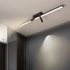 Minimalistyczna liniowa lampa sufitowa LED – Nowoczesny wystrój wnętrz