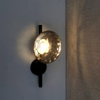 Applique rotonda nordica superficie testurizzata