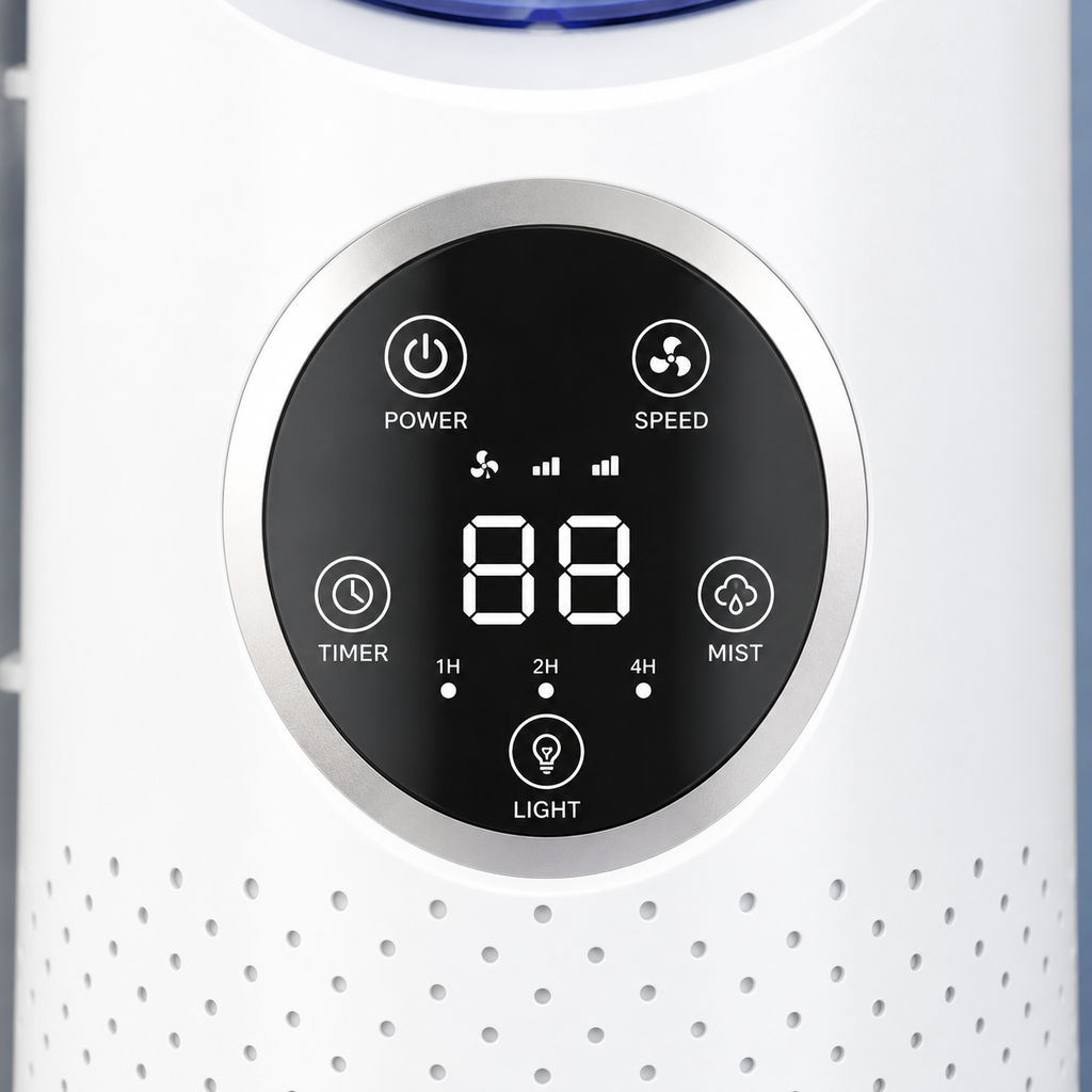 Tragbare Klimaanlage Leises kompaktes blattloses Kühlsystem