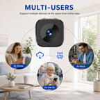 Inteligentna Mini Kamera WiFi z Funkcją Zdalnego Monitorowania