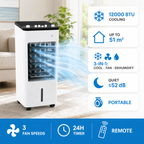 Unità di Raffreddamento Portatile per Ambienti 12000 BTU con Modalità Ventilatore