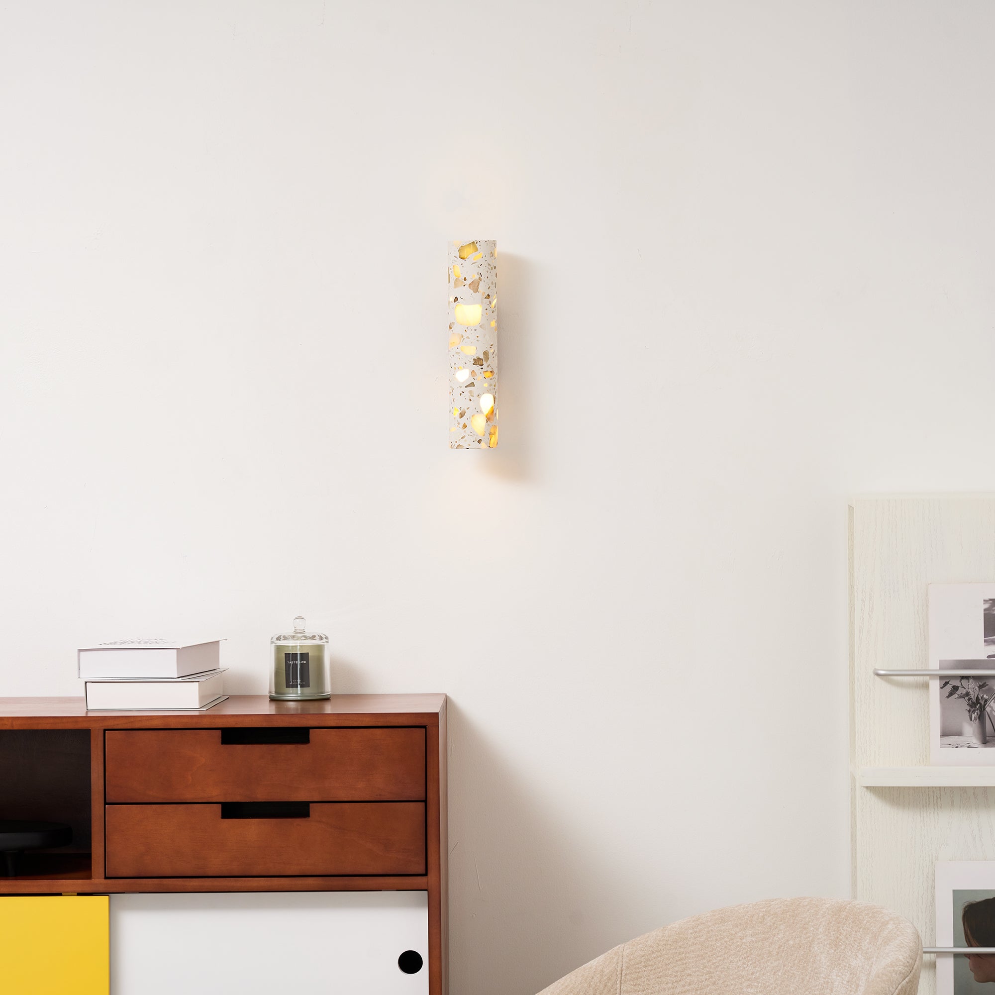 Zylindrische moderne Wandleuchte